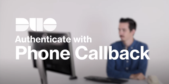 Duo Authentication Phone Callback