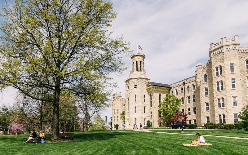 Blanchard Hall Exterior Wheaton College IL