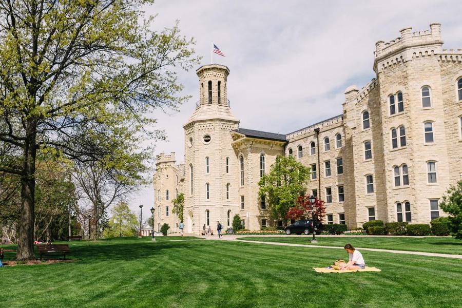 Blanchard Hall in Spring