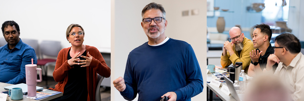 Dr. Mark DeYmaz teaching a class