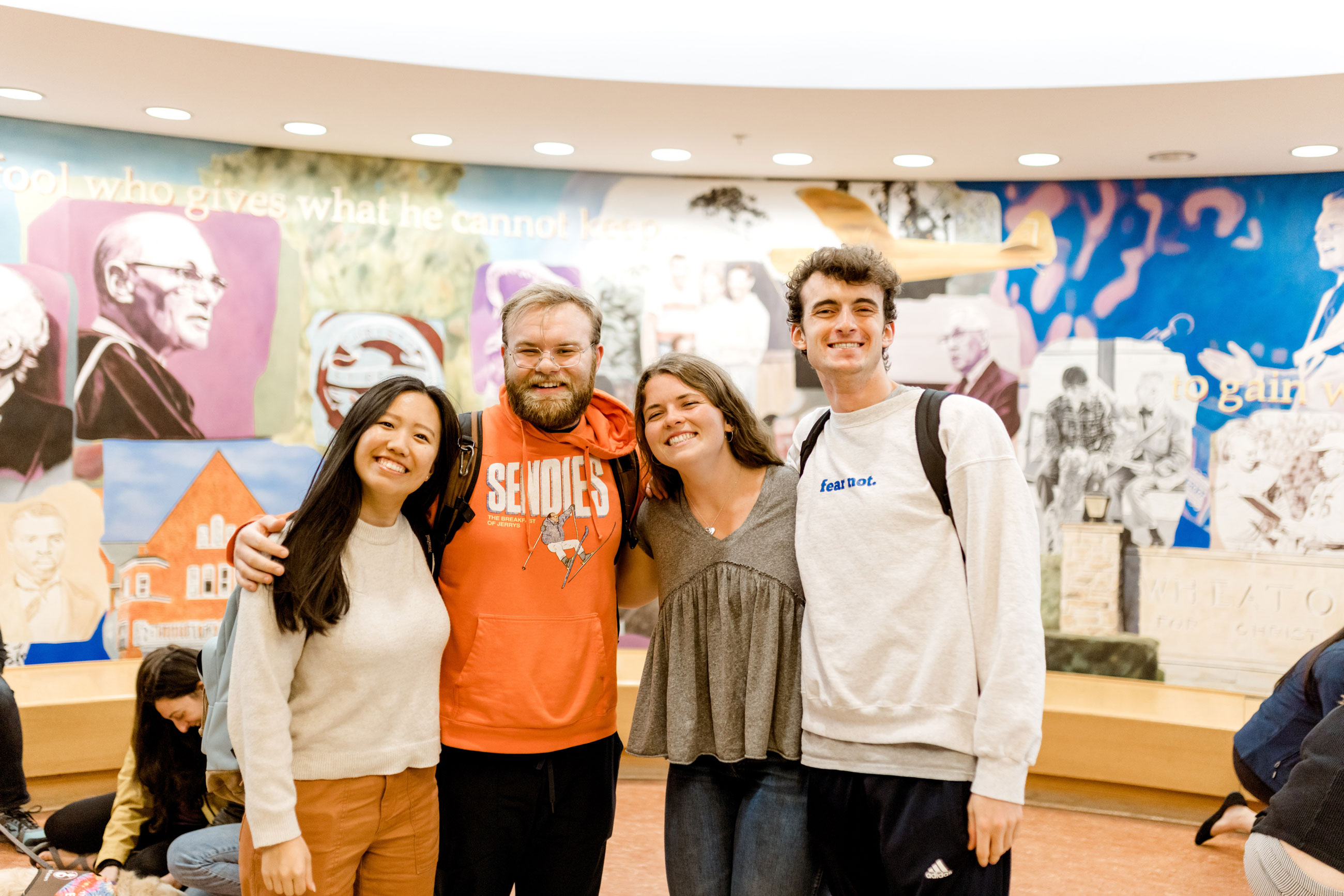 Group of Wheaton Students in Beamer