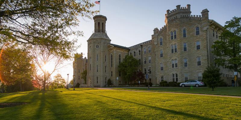 Blanchard Hall in Sunlight