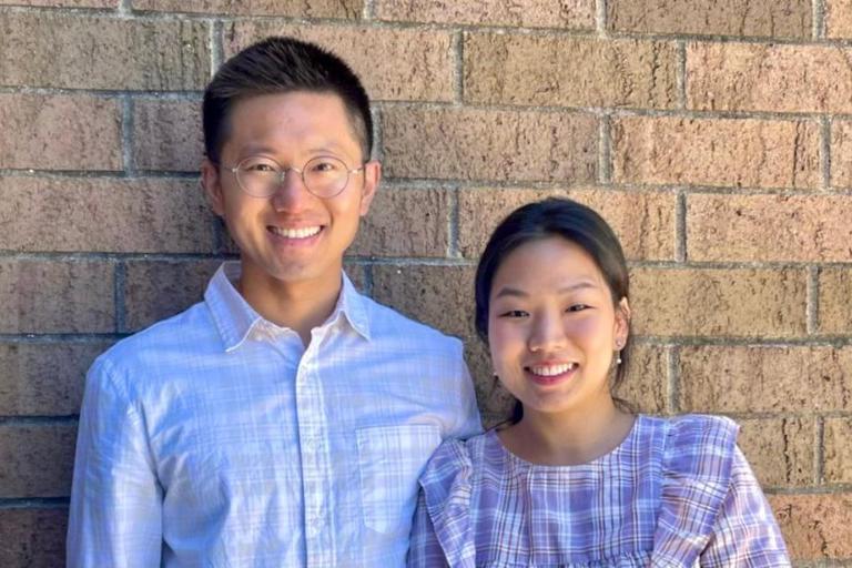 Wheaton College IL Graduate School David and Jennifer Shin