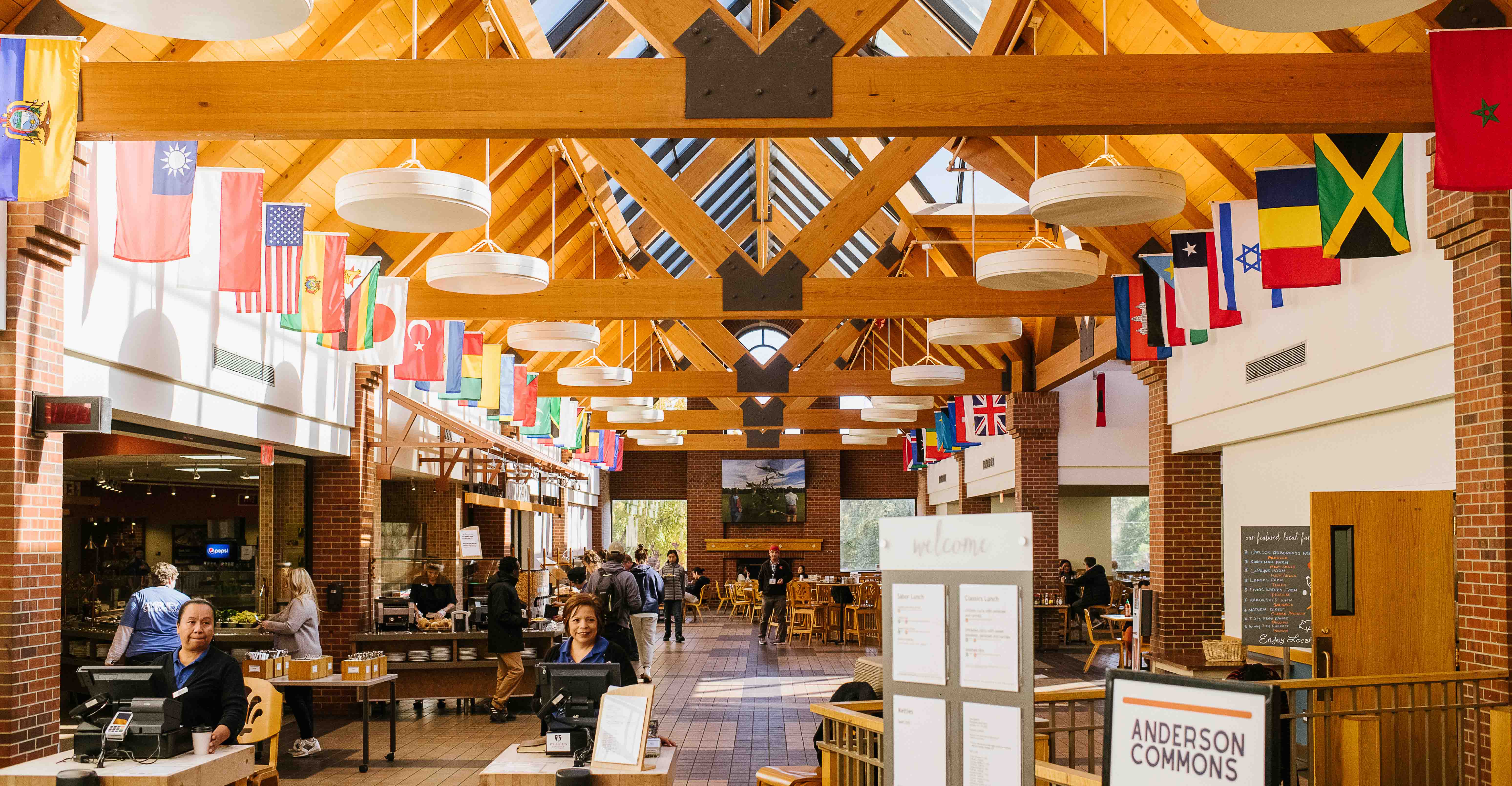 Wheaton College IL Anderson Commons Dining Hall