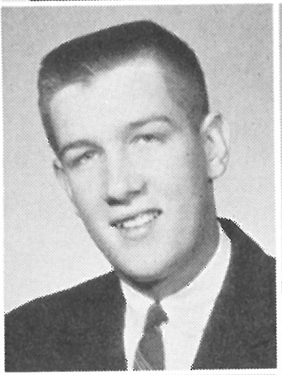 Bill Pollard Tower Yearbook photo in 1959