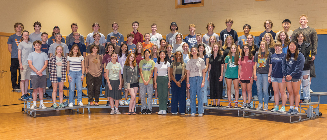 Group photo of second-generation Wheaton College students