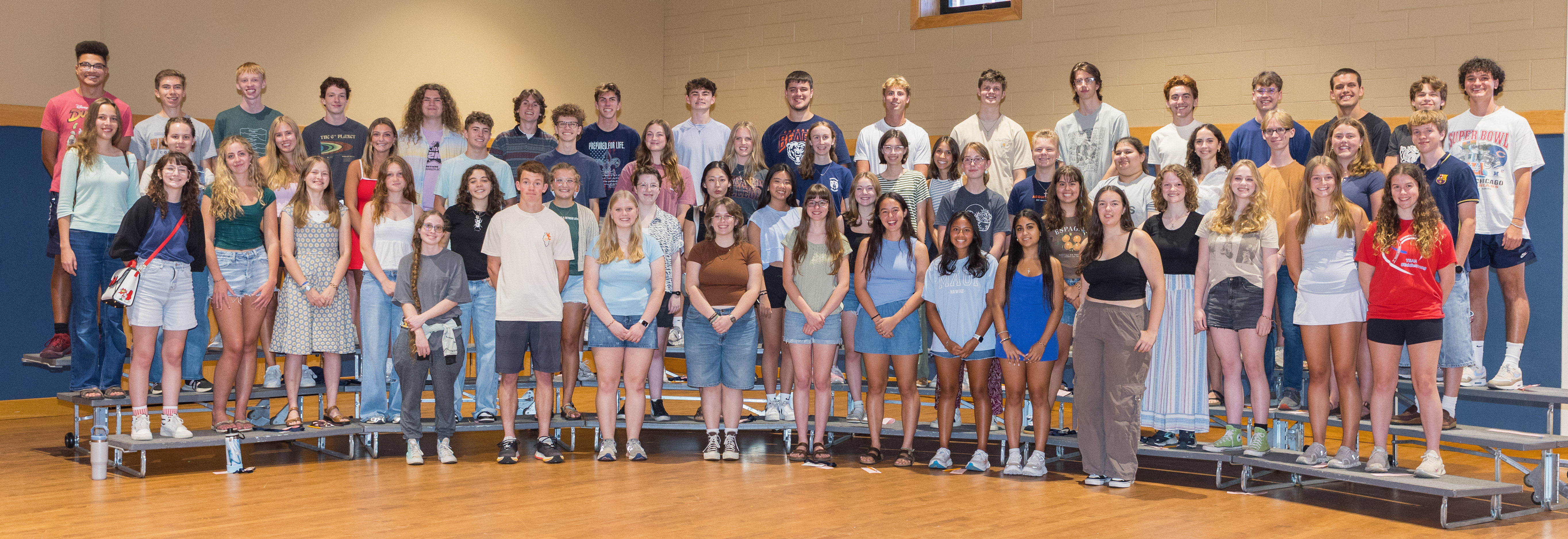Group photo of 2nd generation students from the class of 2029