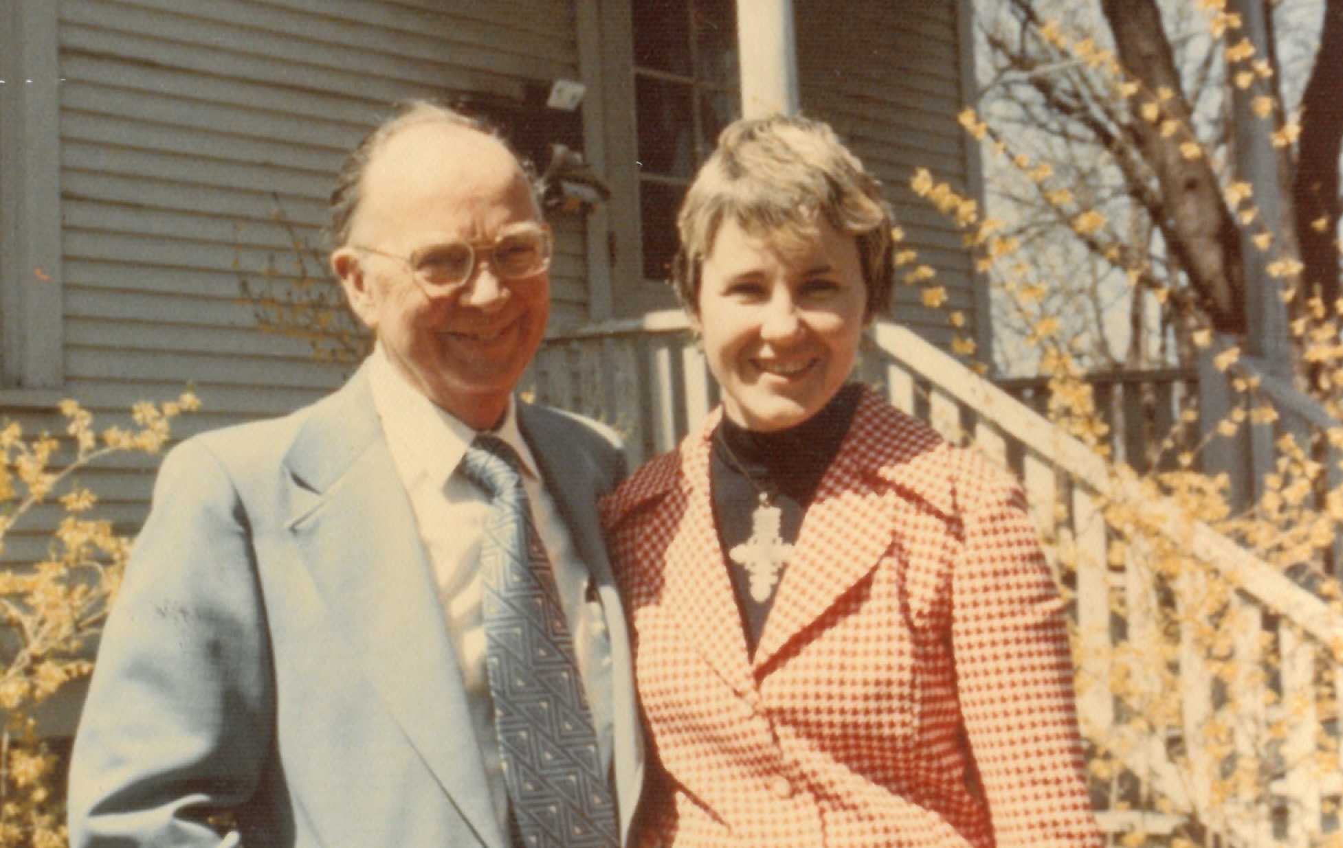 Clyde Kilby and Luci Shaw