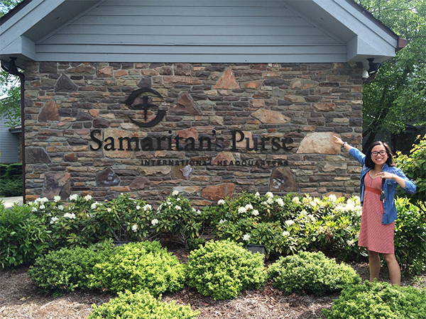 Brielle Samaritan's Purse Internship 