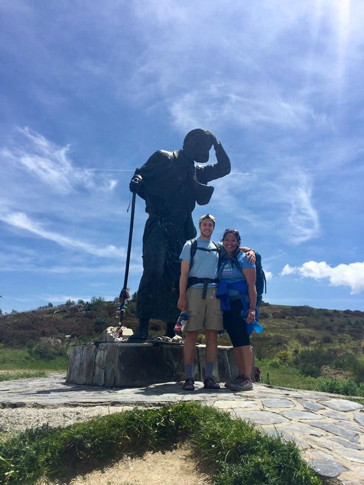 Pilgrimage to Santiago students